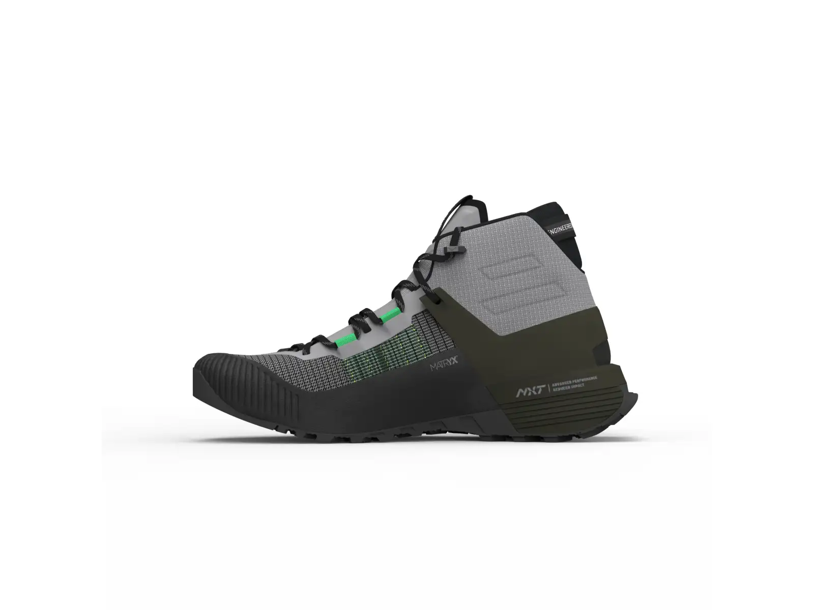 Salewa Wildfire NXT Mid GTX pánske topánky Alloy/Dark Olive