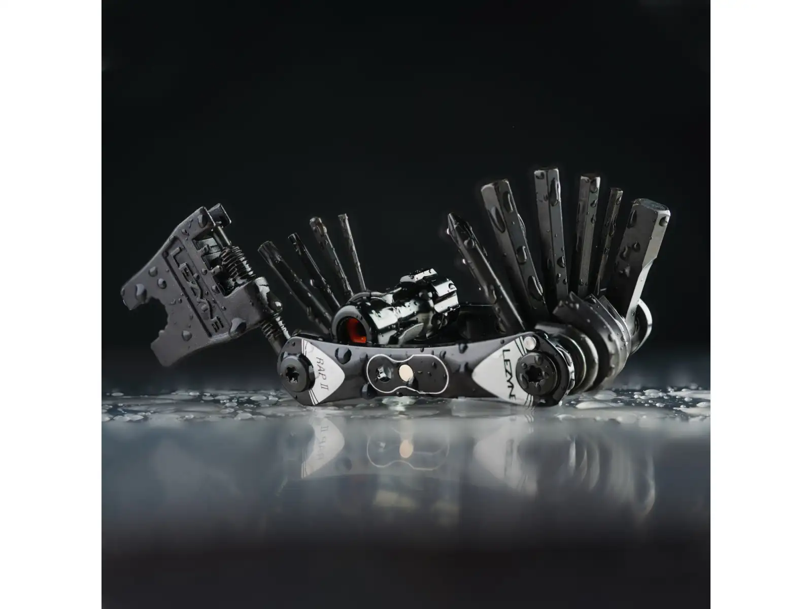 Lezyne RAP II 19 CO2 multikey 19 funkcií čierna