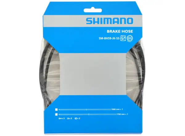 Shimano SM-BH59-JK-SS brzdová hadica cestná 1000 mm, rovný – rovný