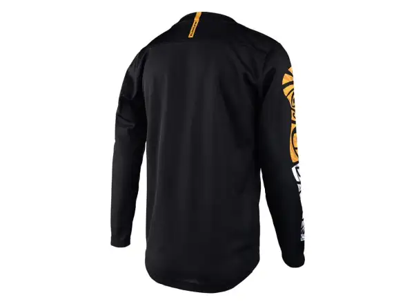 Troy Lee Designs Flowline Detský dres s dlhým rukávom Tripper Black