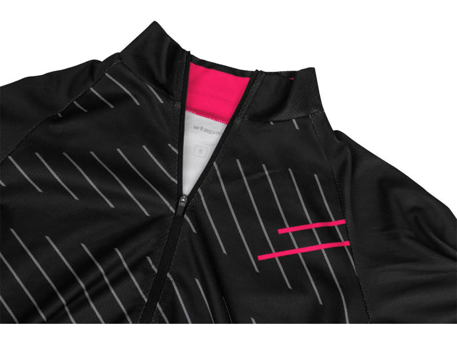 Etape Gaia 2.0 dámsky dres dlhý rukáv čierna/ružová