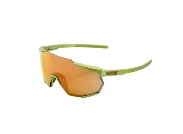 100% Racetrap okuliare Matte Metallic Viperidae/Bronze Multilayer Mirror Lens