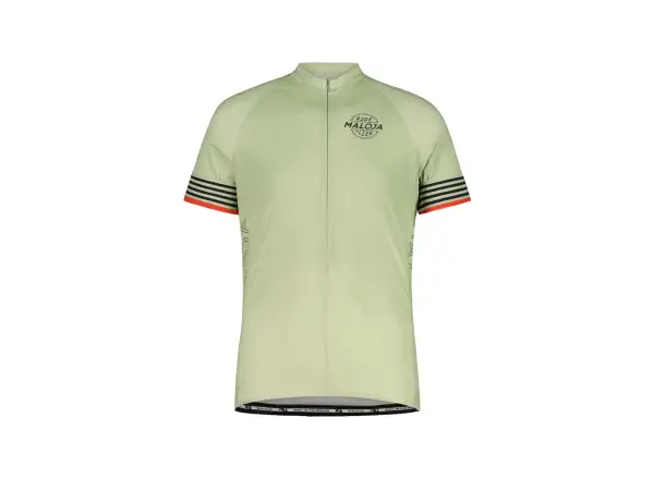 Maloja TeseroM. pánsky dres krátky rukáv Pastel Pine