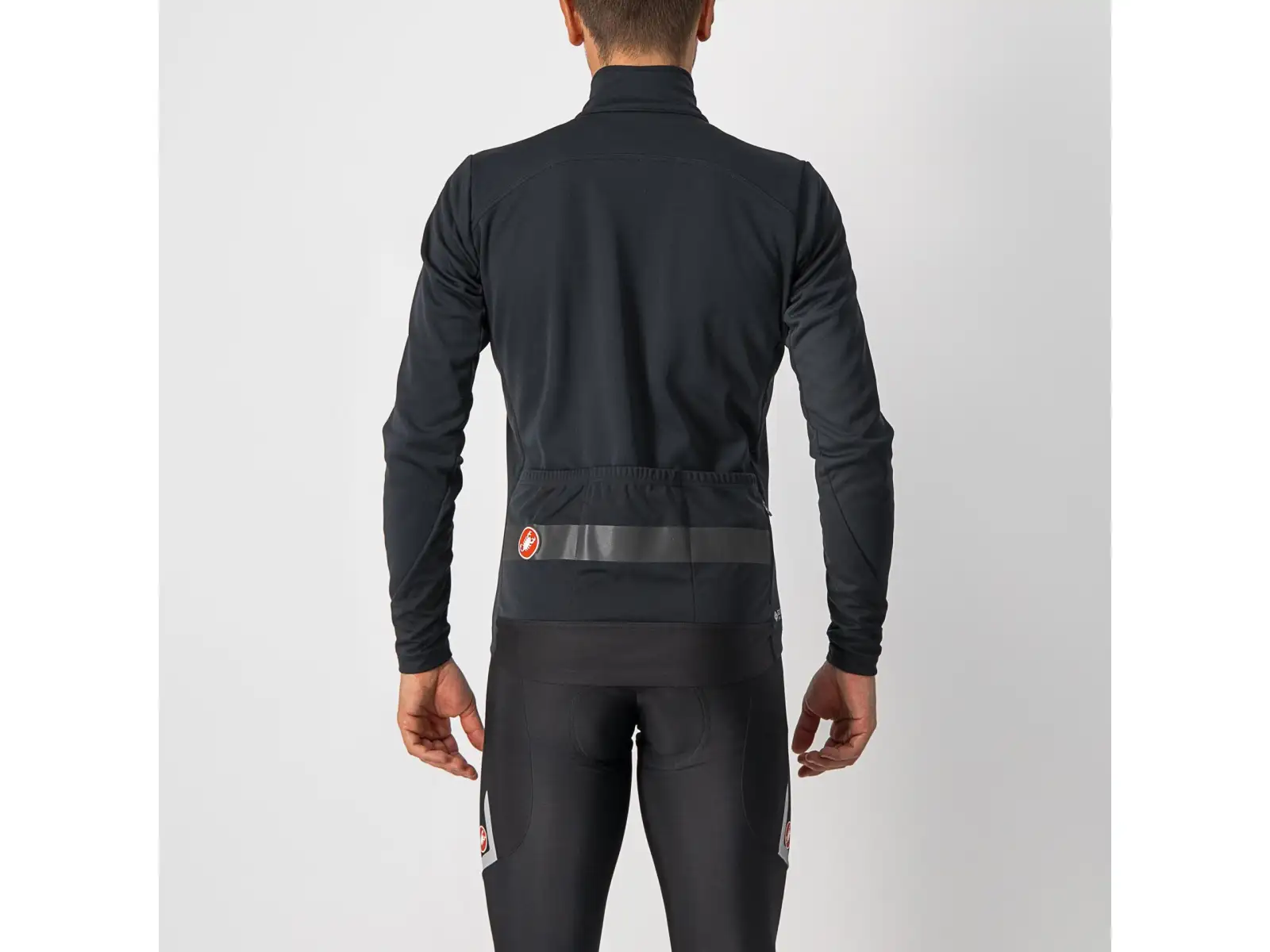 Castelli Raddoppia 3 pánska bunda Light Black/Black Reflex
