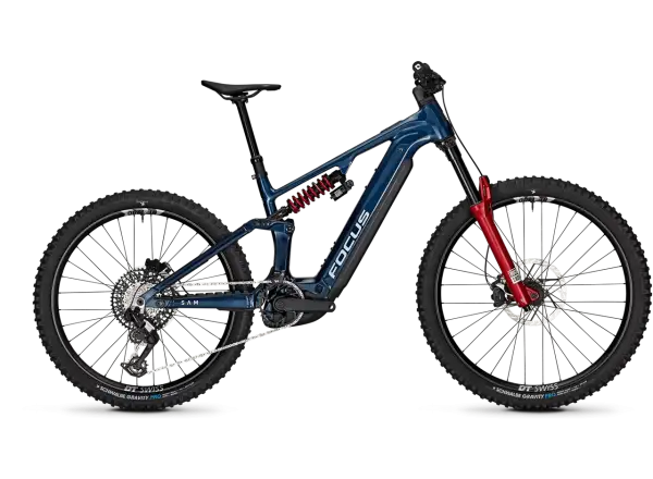 Focus SAM 9 600Wh elektrobicykel Azurblue / Sydneyblue