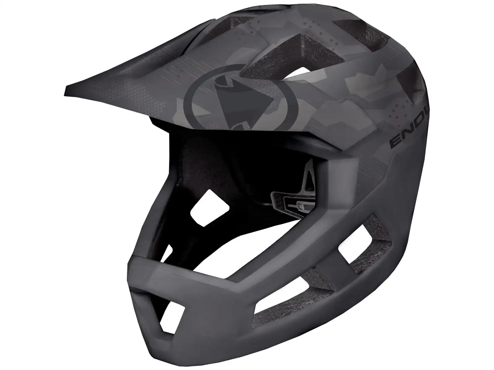 Endura SingleTrack detská prilba Camo Grey