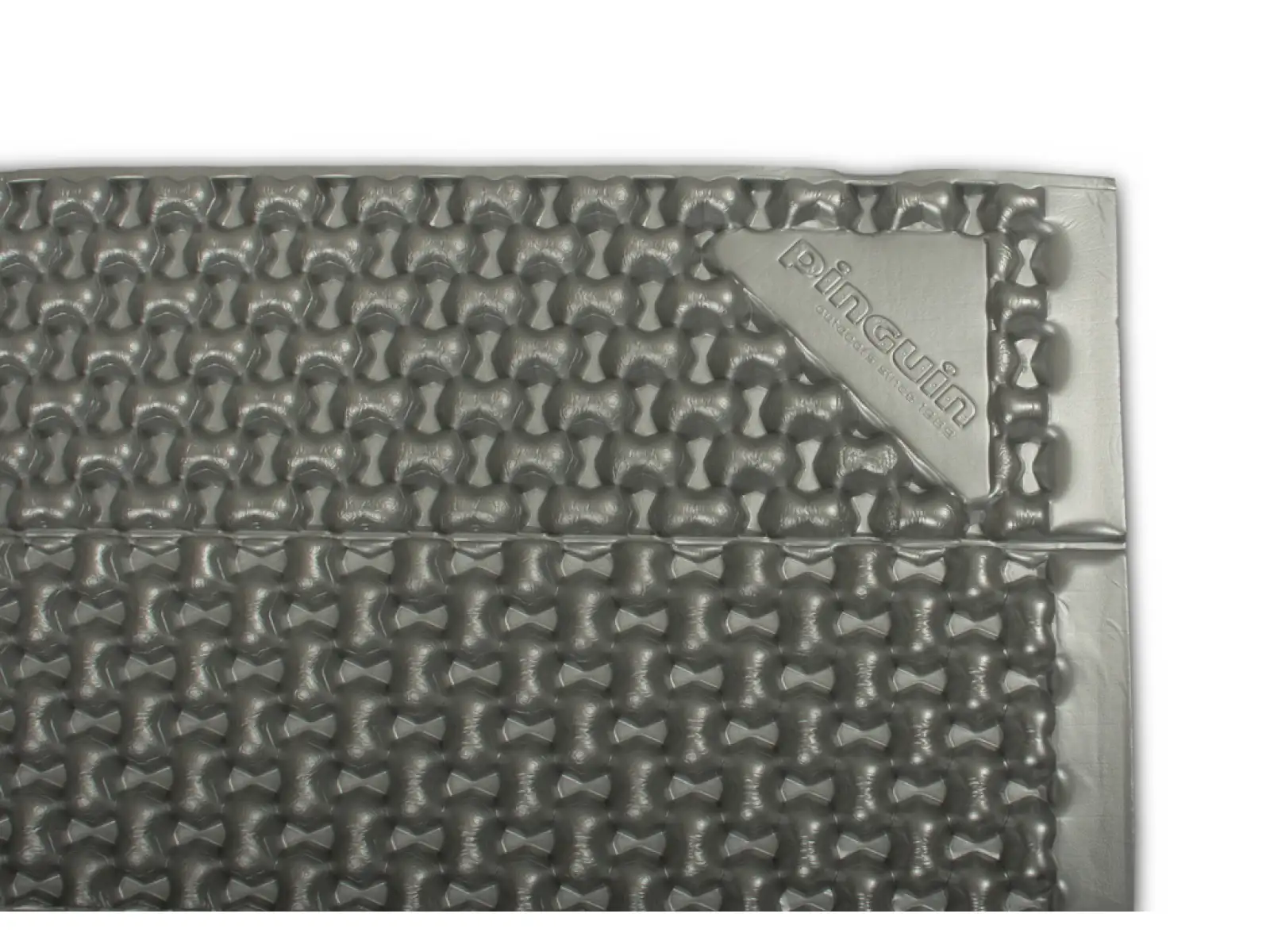Pinguin Fold XL Alu skladacia karimatka Silver Green