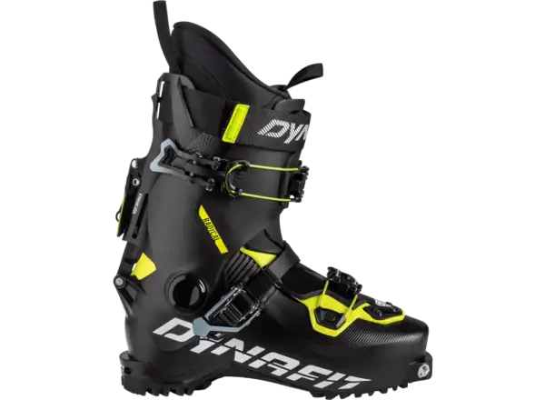 Dynafit Radical Ski Touring pánske lyžiarske topánky Black/Neon Yellow
