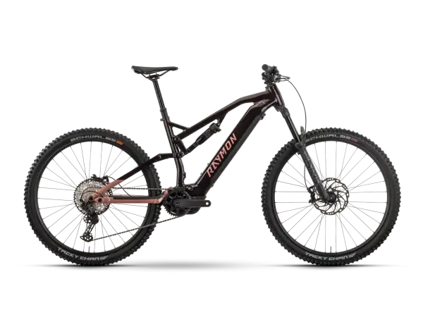 Raymon Trailray 150 Pro celoodpružený elektrobicykel nebularred/pinky/black