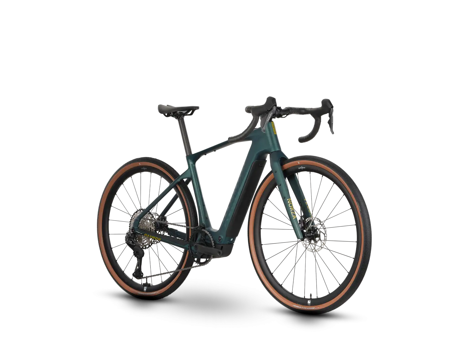 Raymon Norza Pro pinegreen gravel elektrobicykel - PREVERENÉ