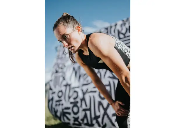 Dynafit Trail Crop Top dámske tričko bez rukávov Black Out
