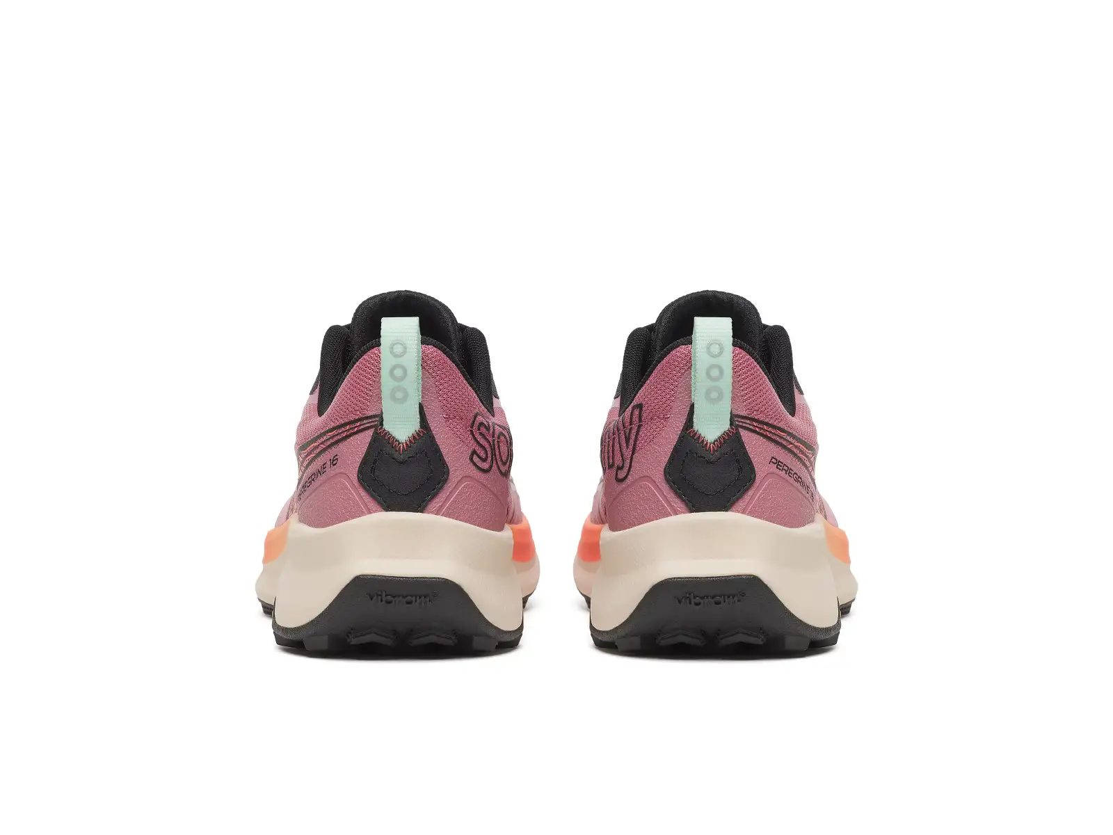 Saucony Peregrine 16 dámska bežecká obuv Mauve/Salmon