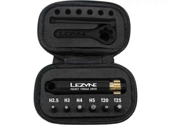 Momentový kľúč Lezyne Pocket Torque Drive čierny