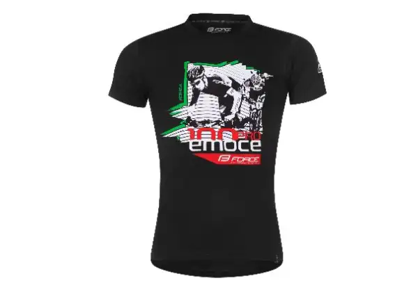 Force Drásal pánske tričko krátky rukáv čierna