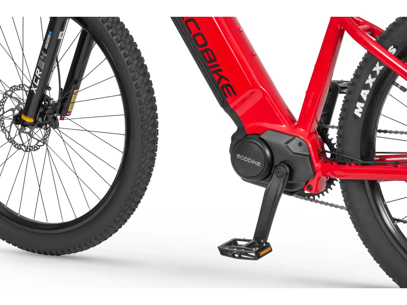 Ecobike RX 500 720 Wh Black Red horský elektrobicykel