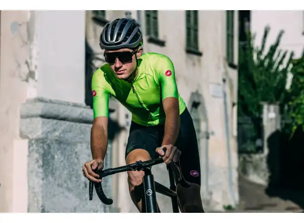 Castelli Aero Race 6.0 pánsky dres krátky rukáv Electric Lime