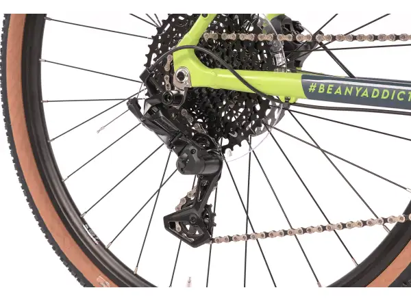 Beany Pulse 700 detský gravel bicykel neon yellow
