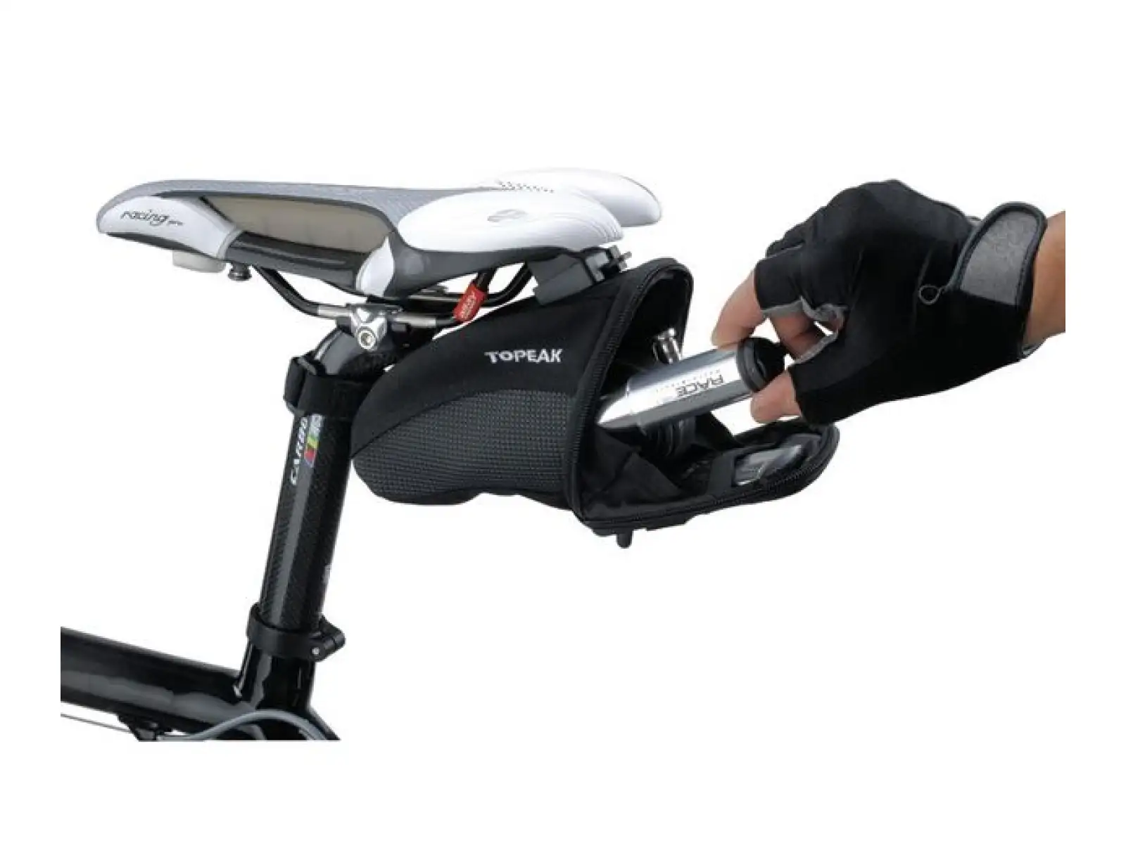 Topeak Race Rocket pumpa HP čierna