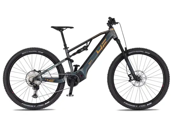 4EVER Powerstream Pro celoodpružený elektrobicykel Chameleon/Bronze