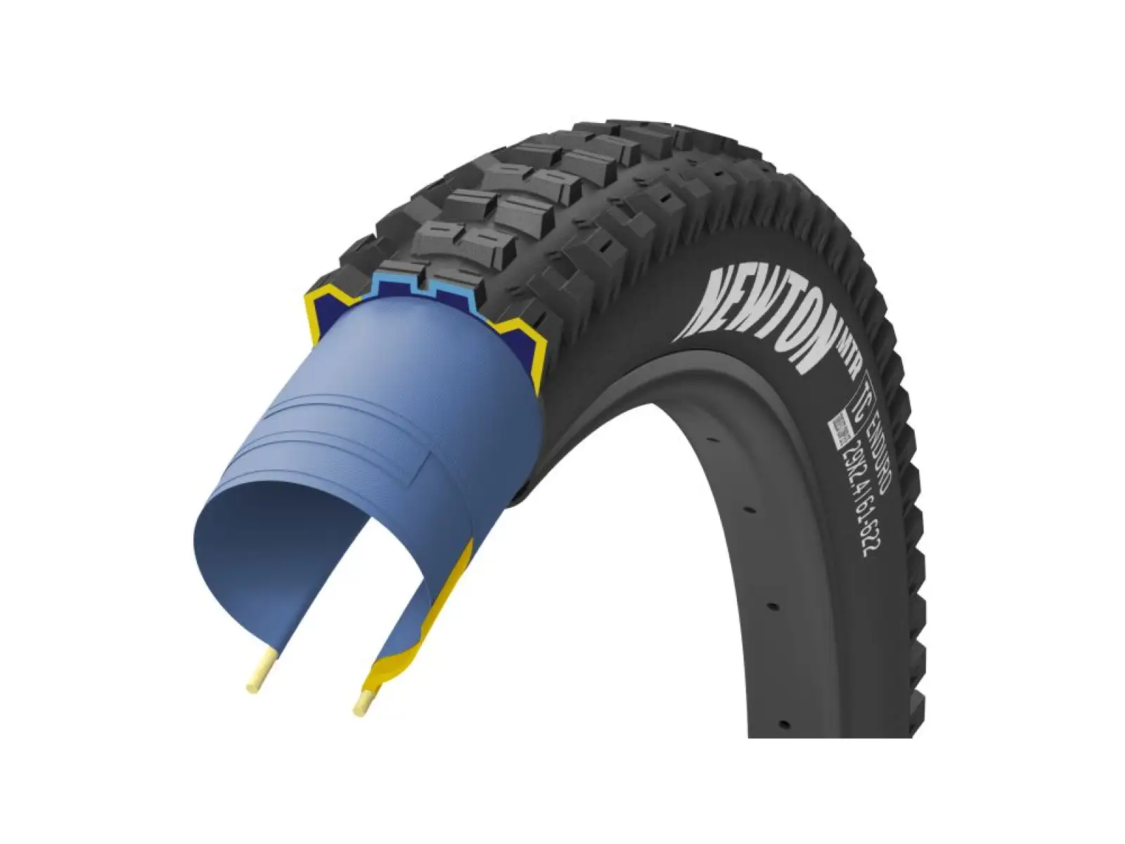 Goodyear Newton MTR Enduro Tubeless Complete 27,5x2,40" MTB plášť Kevlar