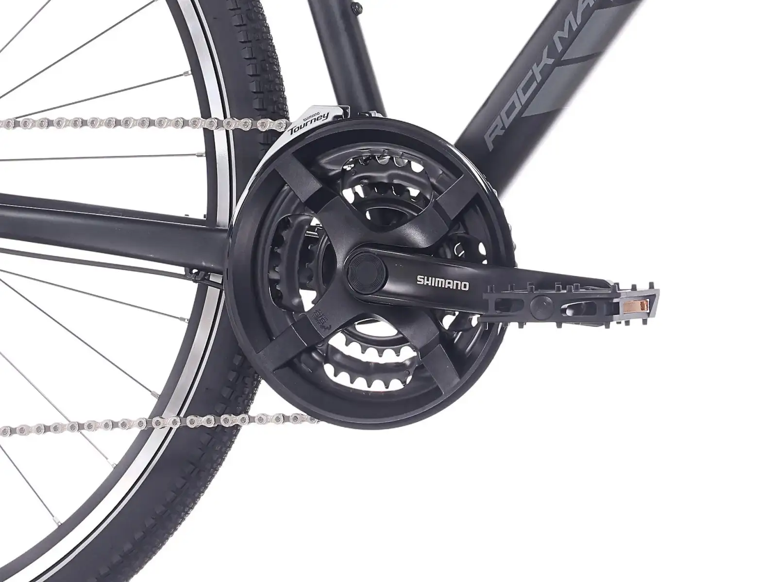 Rock Machine Rokk 30 trekingový bicykel Matte Black