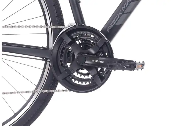 Rock Machine Rokk 30 trekingový bicykel Matte Black