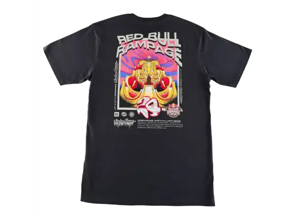 Troy Lee Designs x Red Bull Rampage Mind Melt pánské triko krátký rukáv Coal