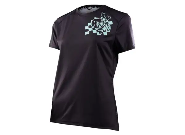 Troy Lee Designs Lilium Dámske tričko s krátkym rukávom Micayla Gatto Black