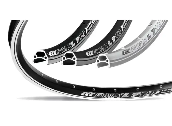 Remerx Dragon Line 719 ráfik MTB 26" V-Brake strieborná