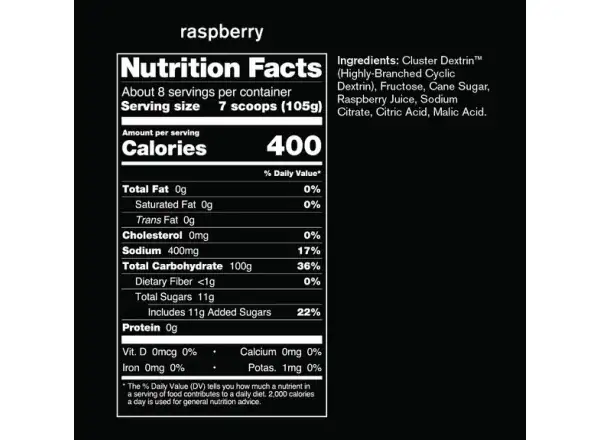 Skratch Labs Super High Carb Sport Drink Mix 840 g malina