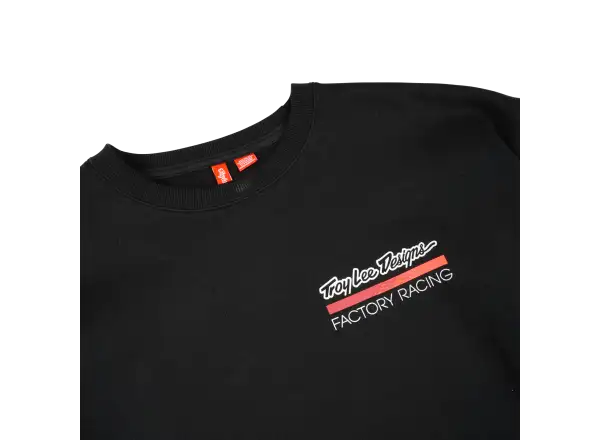 Troy Lee Designs Factory Racing pánska mikina Black/Red SM