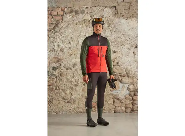 Maloja PiglonM. pánske legíny Fire red multi