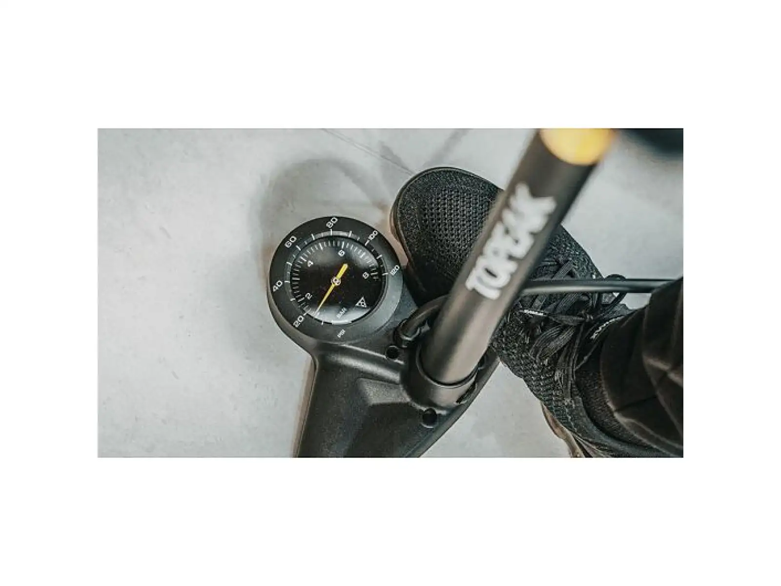 Topeak JoeBlow Urban EX dielenská pumpa čierna/žltá
