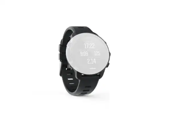 Wahoo náhradný remienok k športovým hodinkám Wahoo Stealth Grey