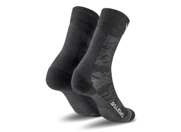 Salewa Ortles Merino Crew dámske ponožky Black Out