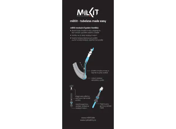 milKit Compact 35 bezdušová súprava