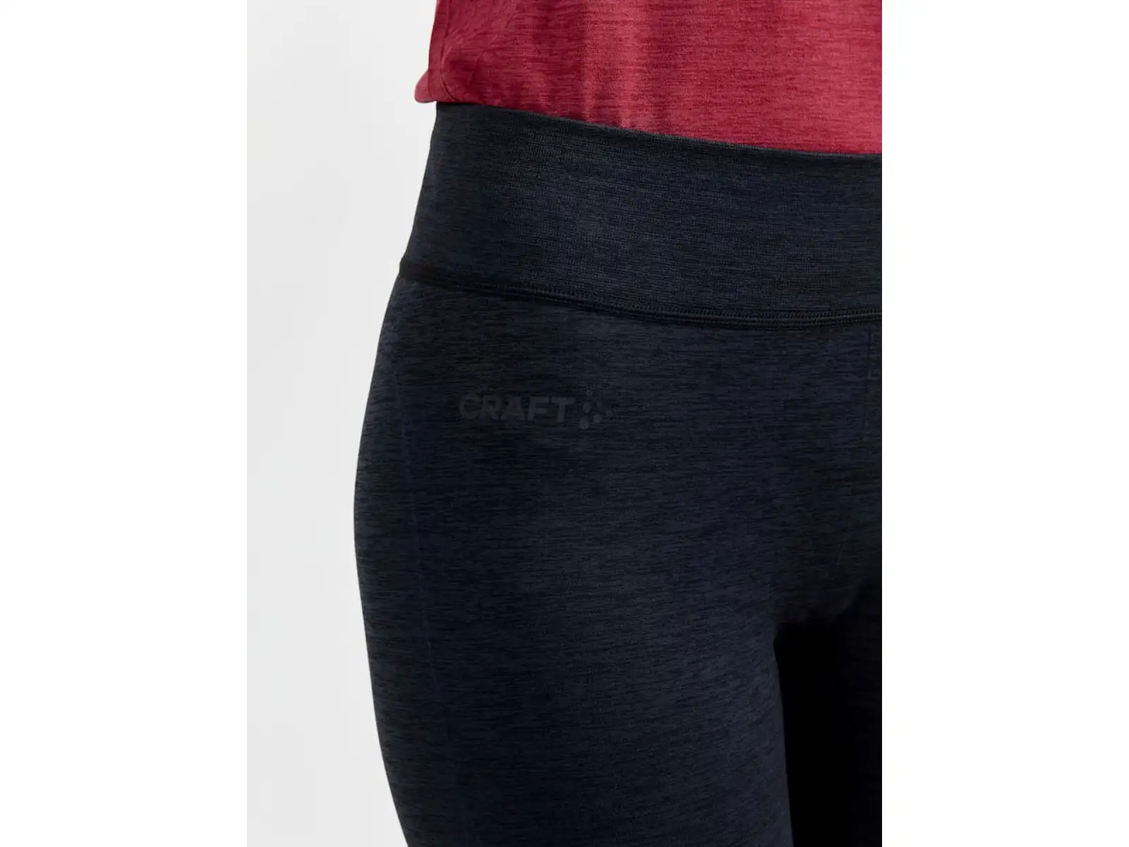 Craft Core Dry Active Comfort dámske 3/4 nohavice čierna