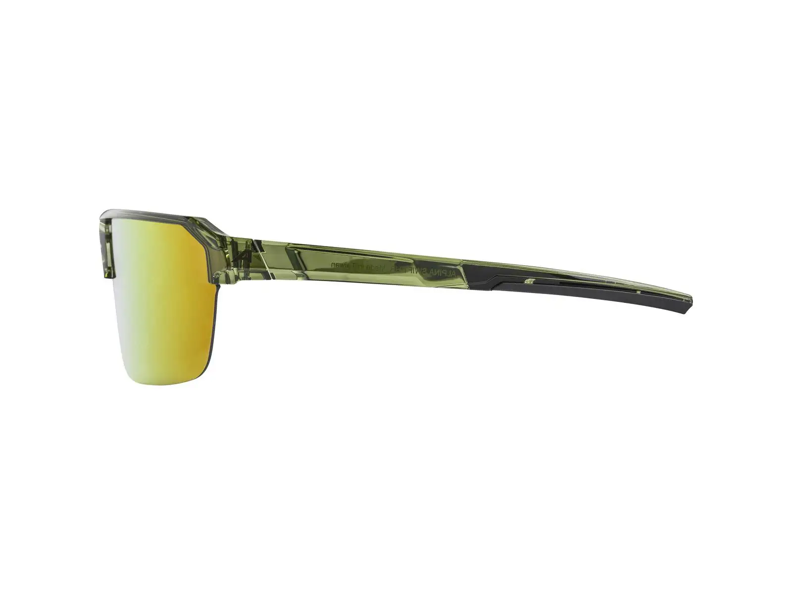 Alpina Swift HR okuliare Green Transparent Gloss