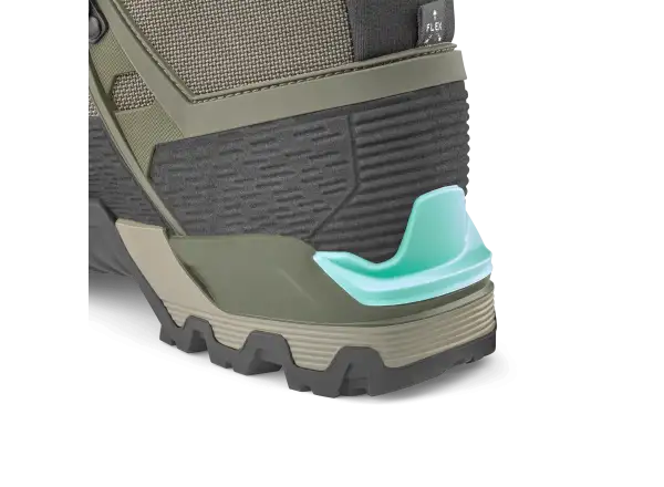 Salewa Mountain Trainer 3 Tech Mid GTX dámske turistické topánky Shadow/Faded Green