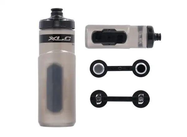 XLC MR-S12 MRS fľaša na pitie sada vrátane adaptéra 450 ml číra + Uni base