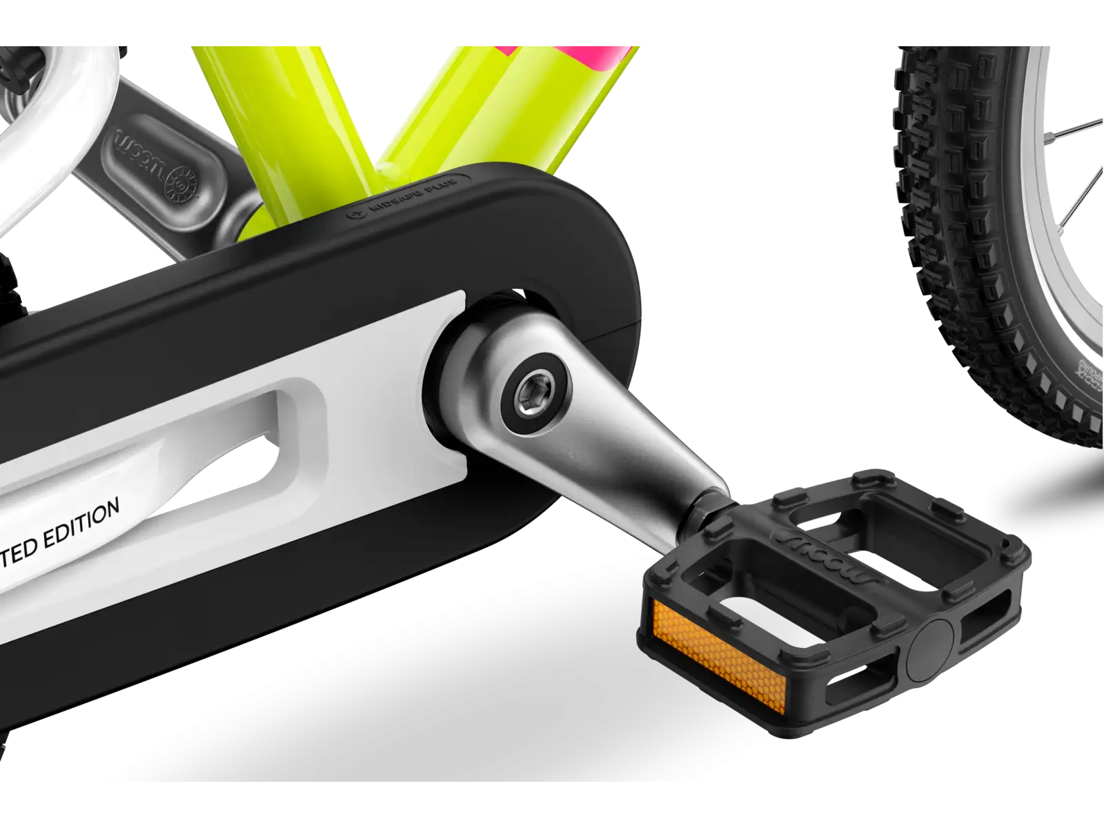 Woom GO 2 detský bicykel neon lime