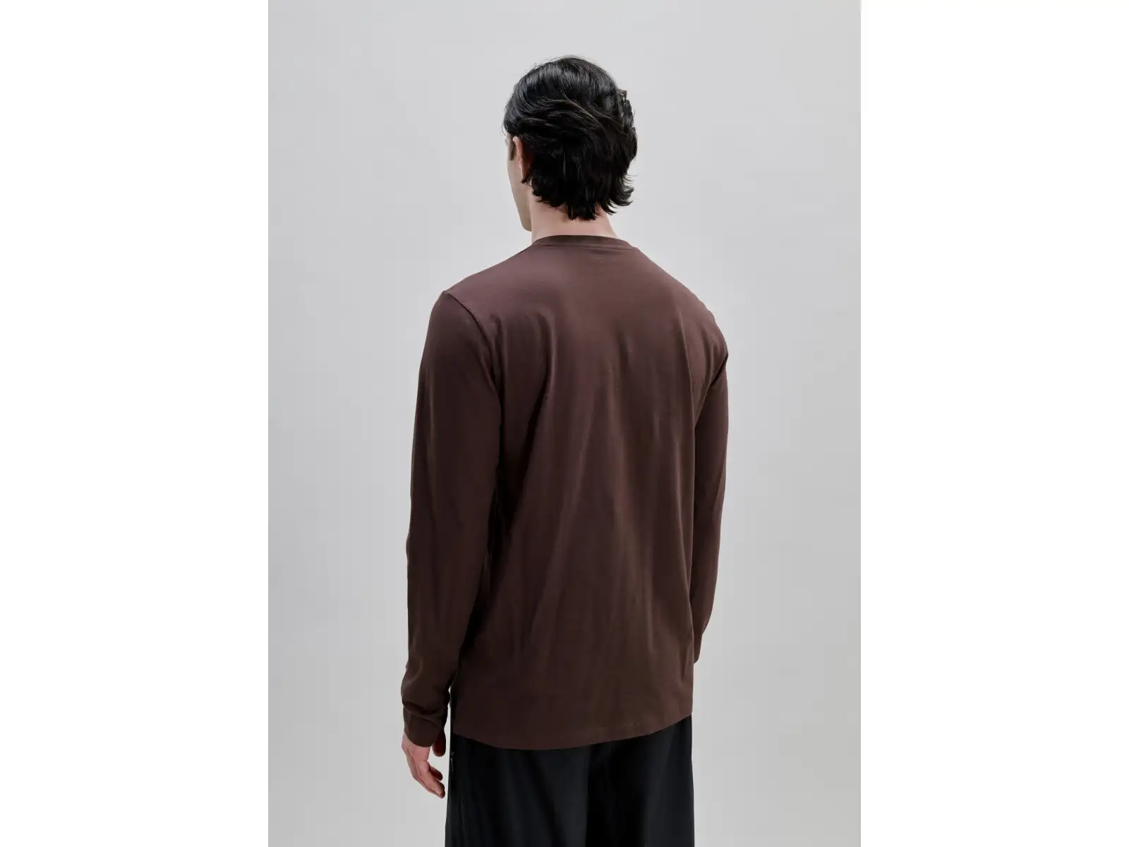 POC L/S Tee tričko s dlhým rukávom Bronzite Brown