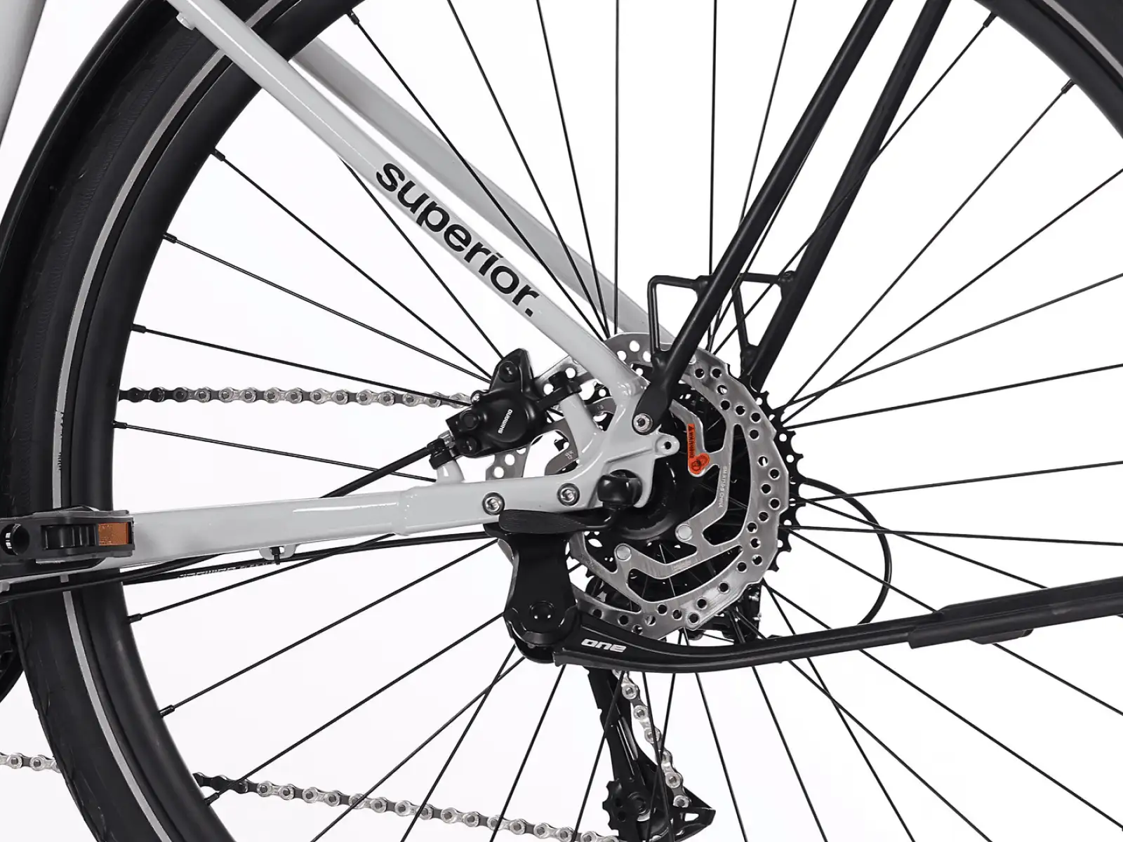 Superior Blox 6.2 T MS mestský bicykel Gloss Grey