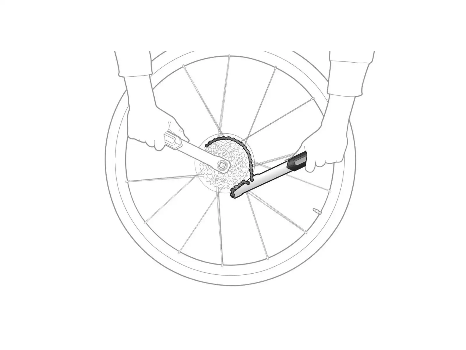 Sťahovák kazety Topeak Chain Whip/Sprocket Remover