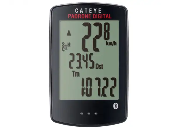 CatEye Padrone Digital PA400B cyklopočítač čierna