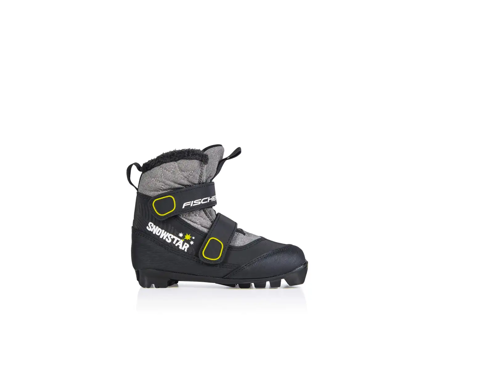 Fischer SNOWSTAR BLACK detské topánky na bežky
