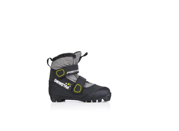 Detské topánky na bežecké lyžovanie Fischer SNOWSTAR BLACK