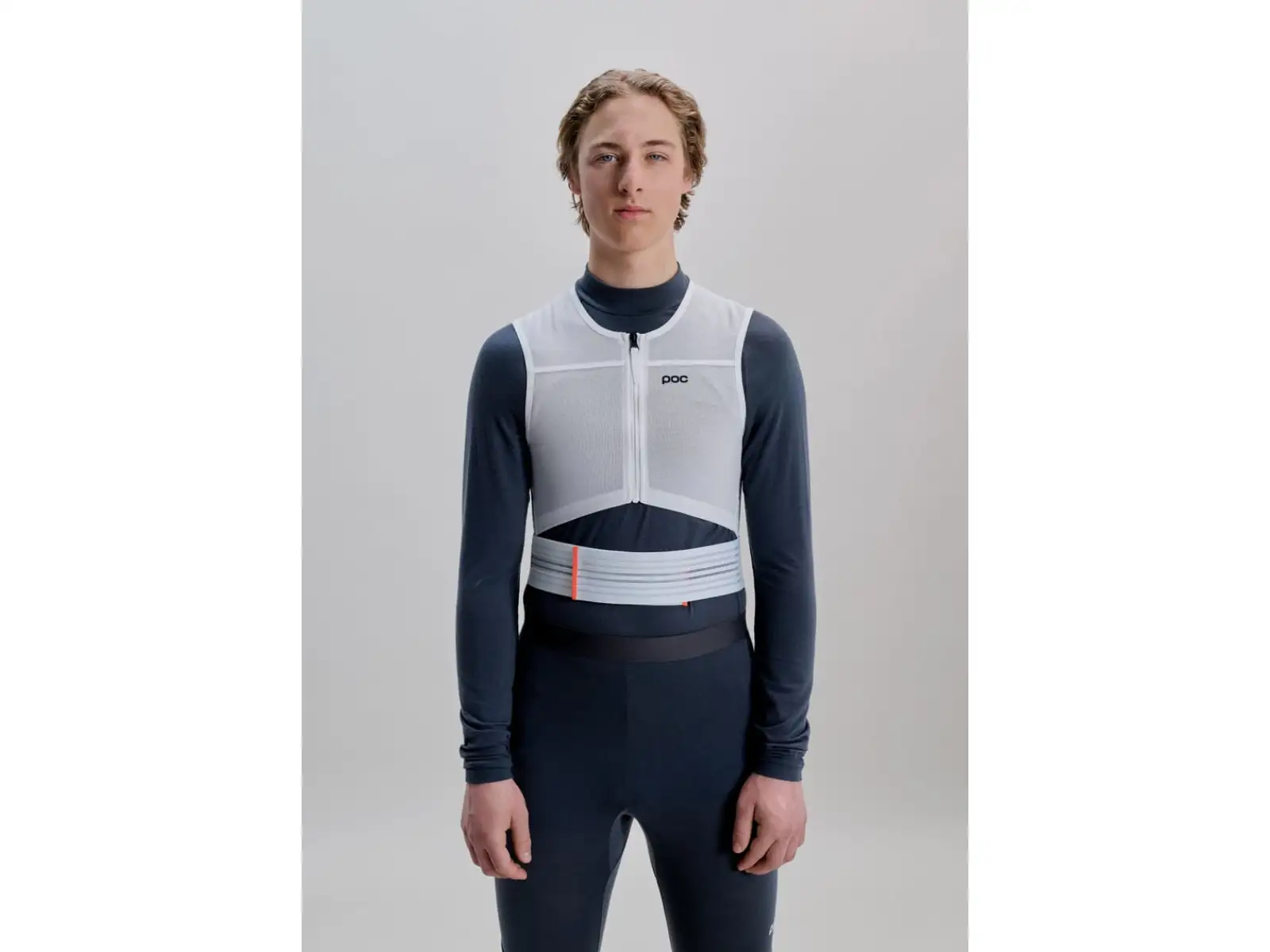 POC VPD Max Race Vest ochranná vesta Hydrogen White