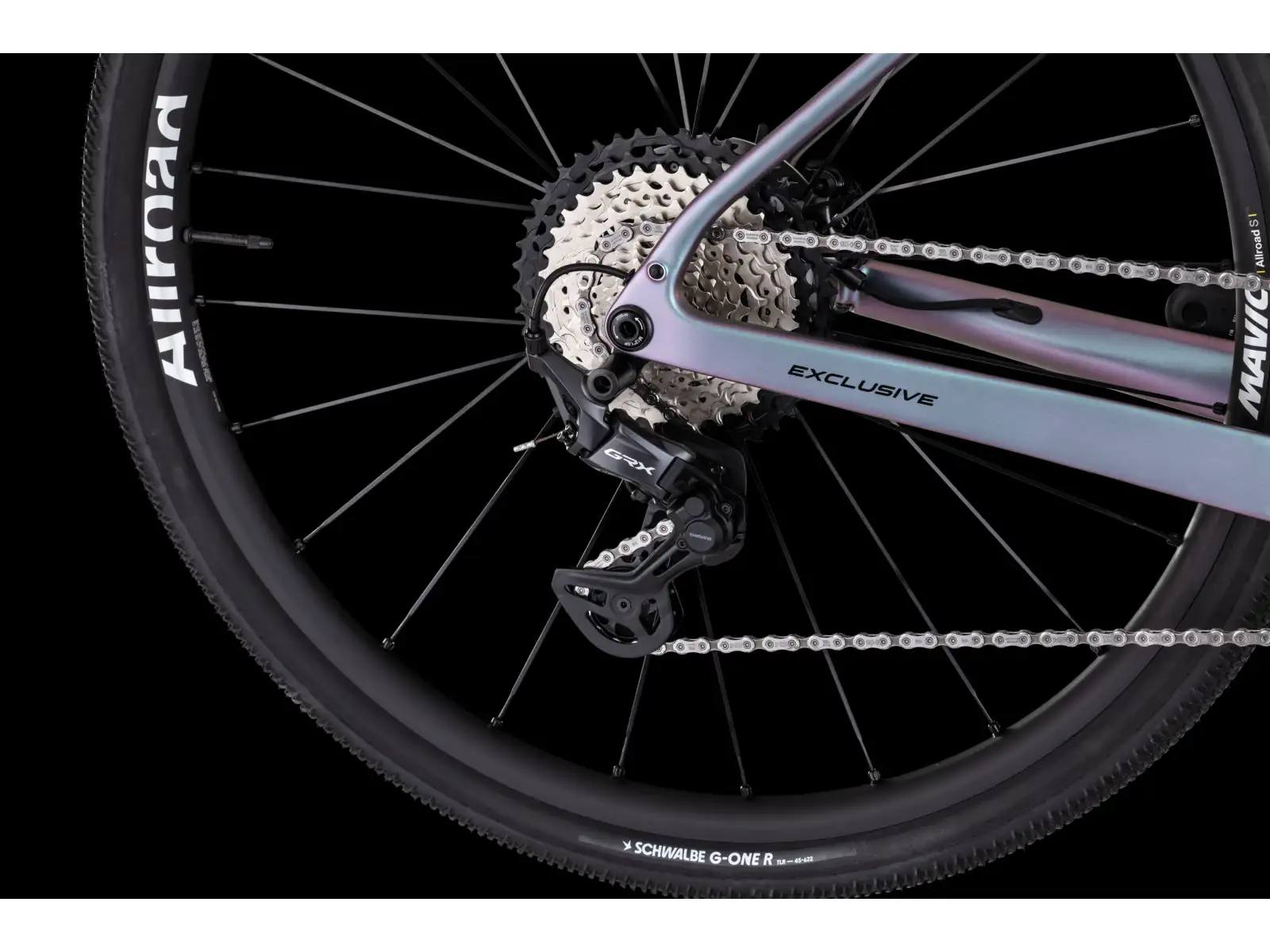 4Ever Winride GRX gravel bicykel Titan Rainbow