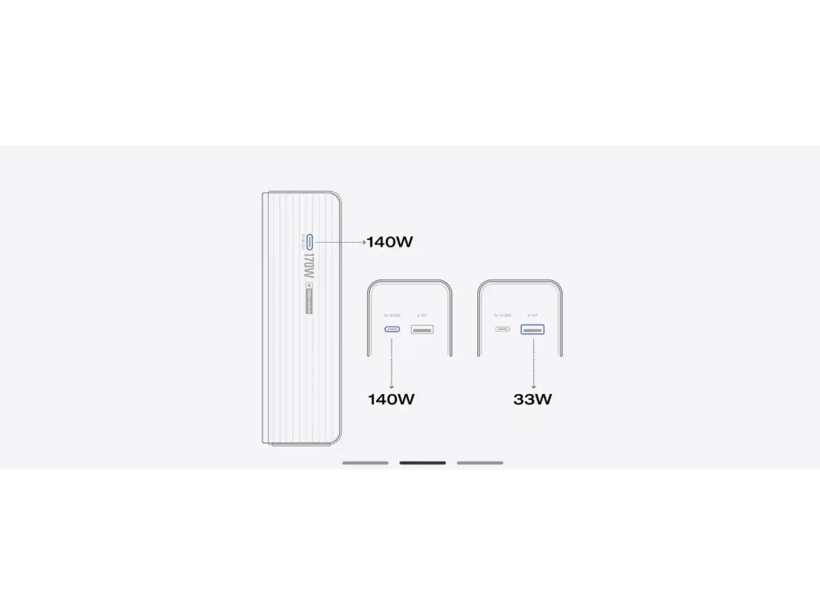 EcoFlow Rapid Power Banka (25000mAh,170W) - strieborná